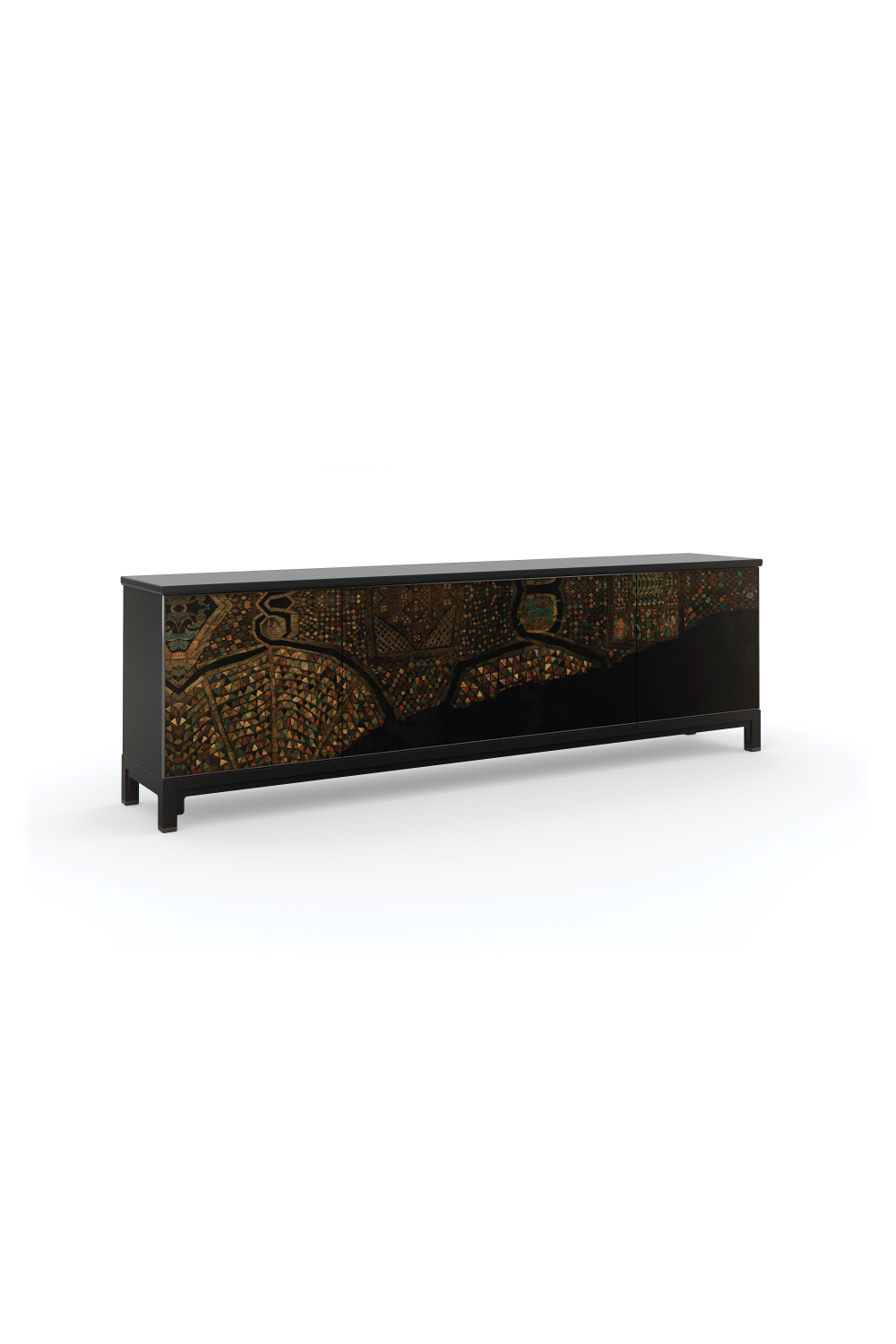 Art Printed Wooden Sideboard | Caracole Mosaic | Caracole.eu.com