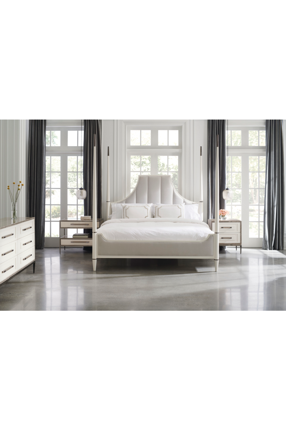 White Ceramic Dresser | Caracole Impressive | Caracole.eu.com
