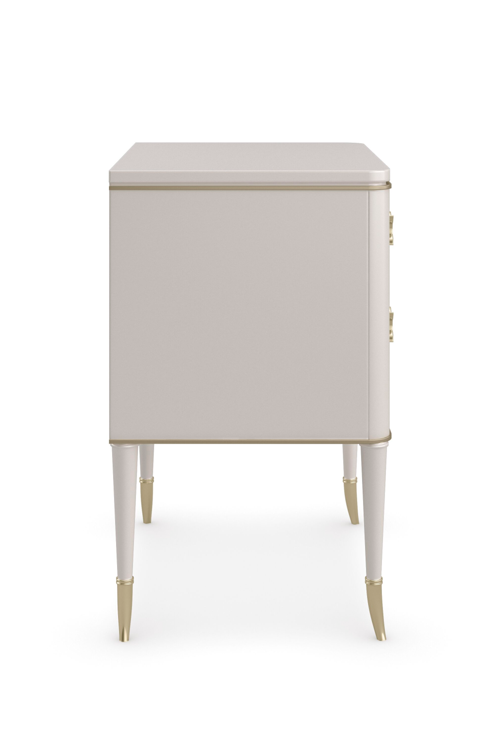 Modern Cream Nightstand | Caracole Finishing Up | Oroa.com