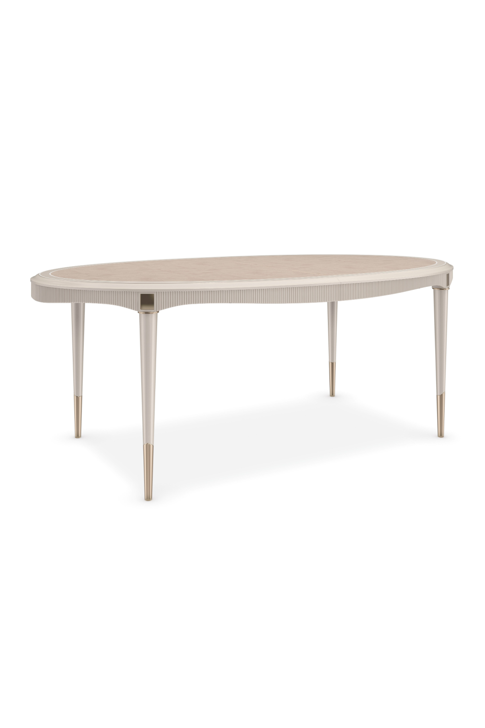 Cream Oval Dining Table | Caracole Love Feast | Caracole.eu.com