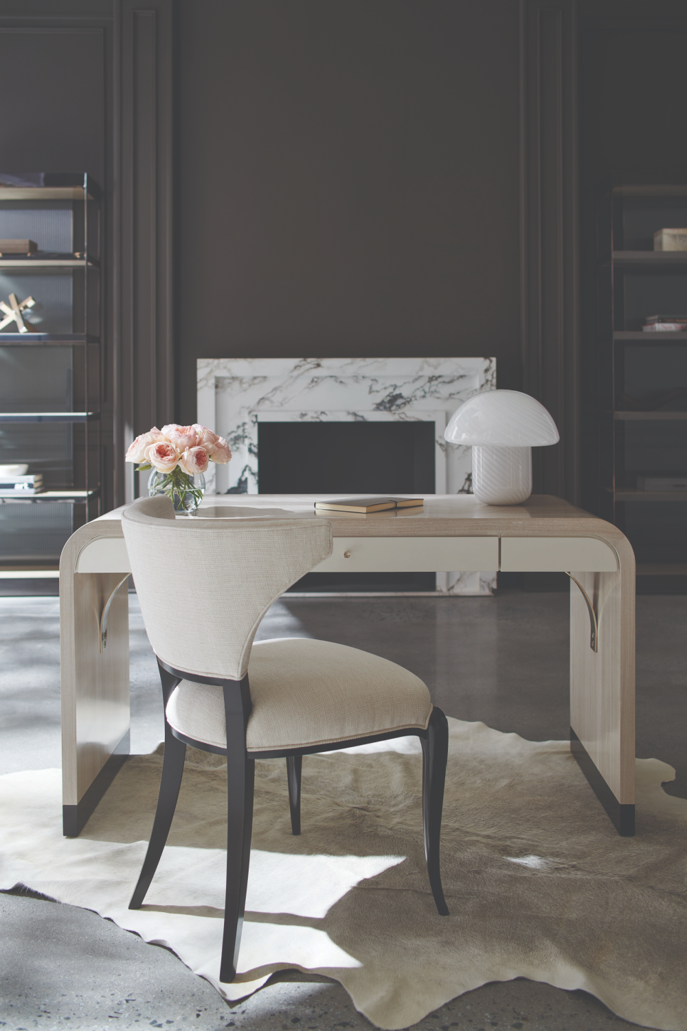 Modern Winged Dining Chairs | Caracole Be My Guest | Caracole.eu.com