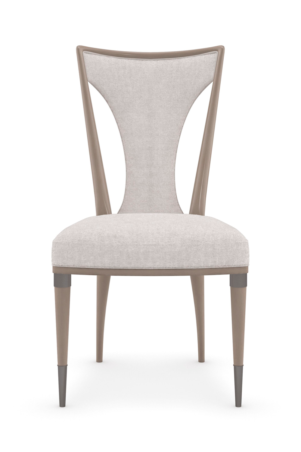 Beige Tapered Side Chair | Caracole Take Your Seat | Caracole.eu.com