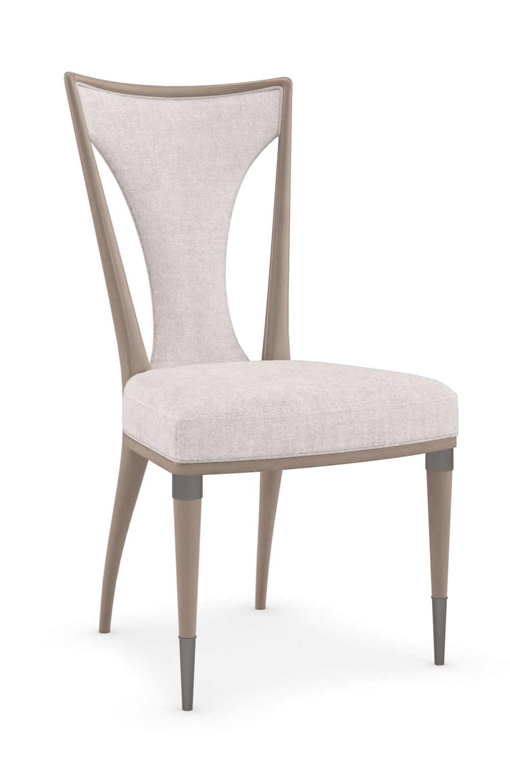 Beige Tapered Side Chair | Caracole Take Your Seat | Caracole.eu.com