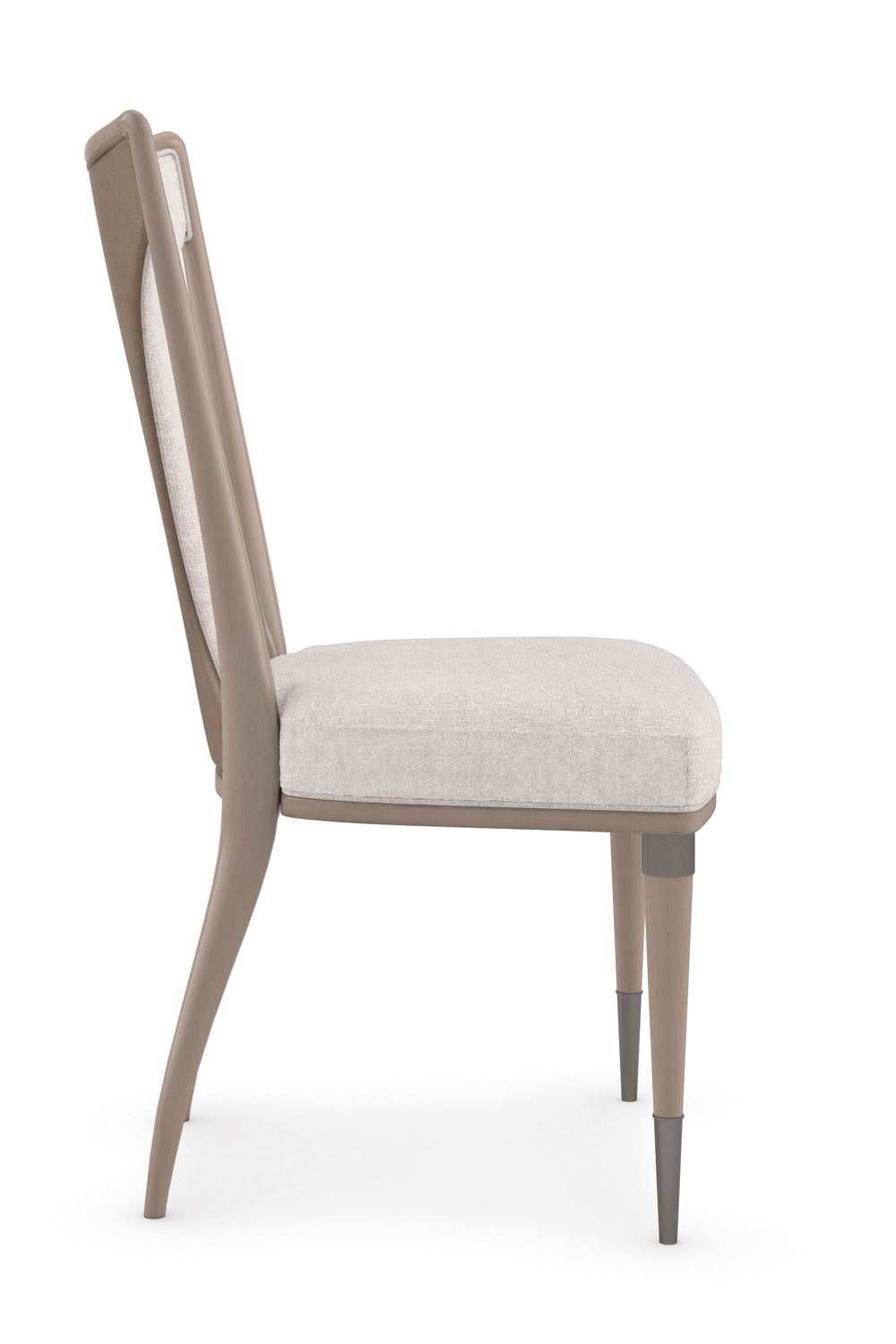 Beige Tapered Side Chair | Caracole Take Your Seat | Caracole.eu.com