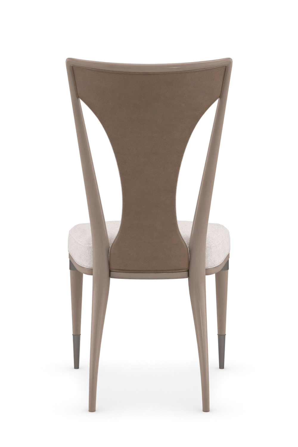 Beige Tapered Side Chair | Caracole Take Your Seat | Caracole.eu.com