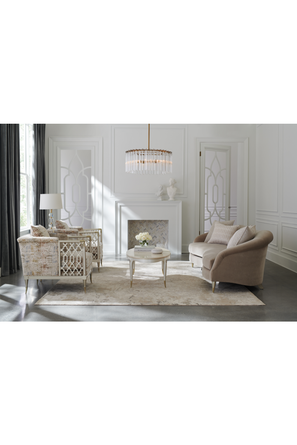 Cream Wooden Cocktail Table | Caracole Meet Your Match | Caracole.eu.com