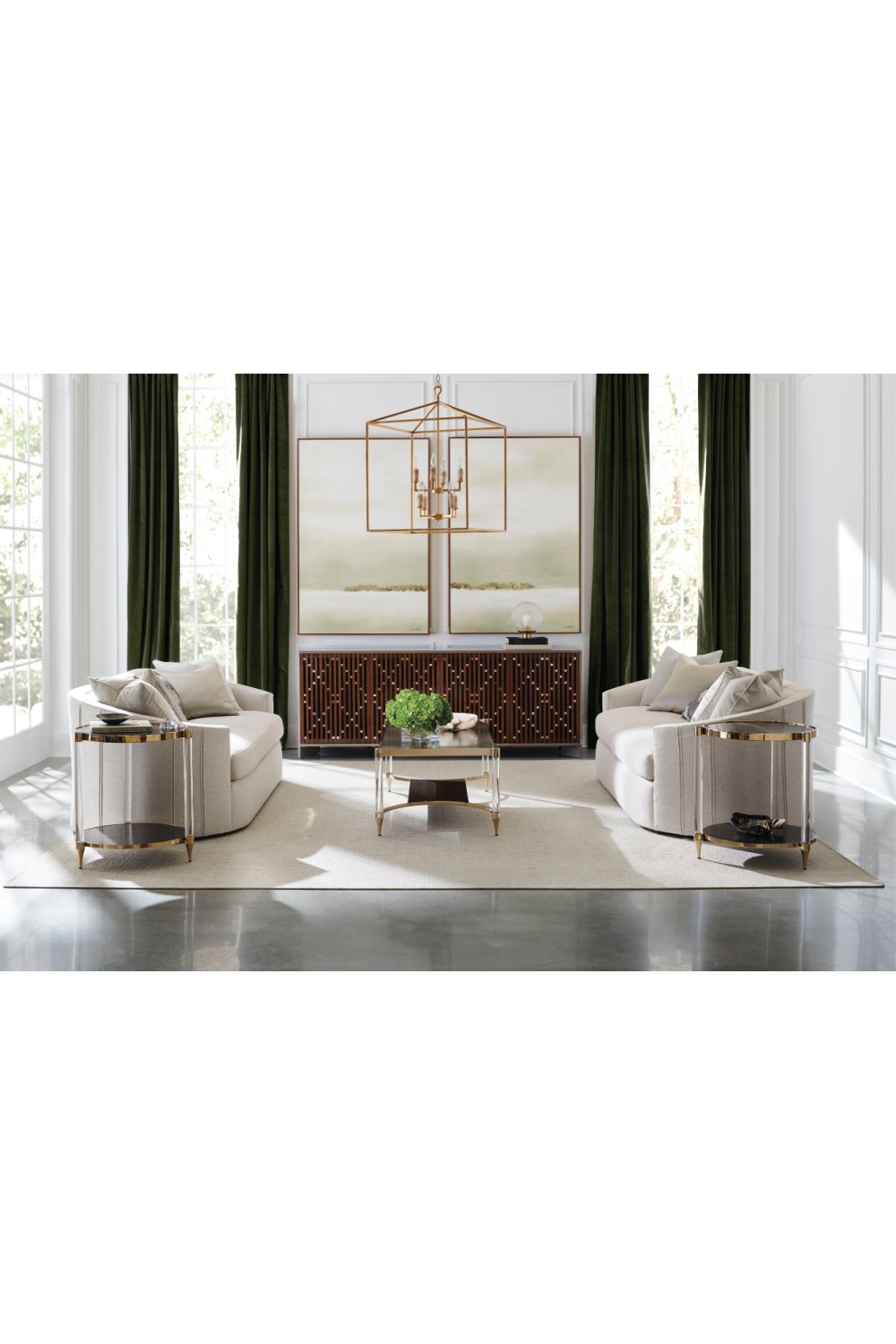 Checkerboard Modern Coffee Table | Caracole Check Mate | Caracole.eu.com