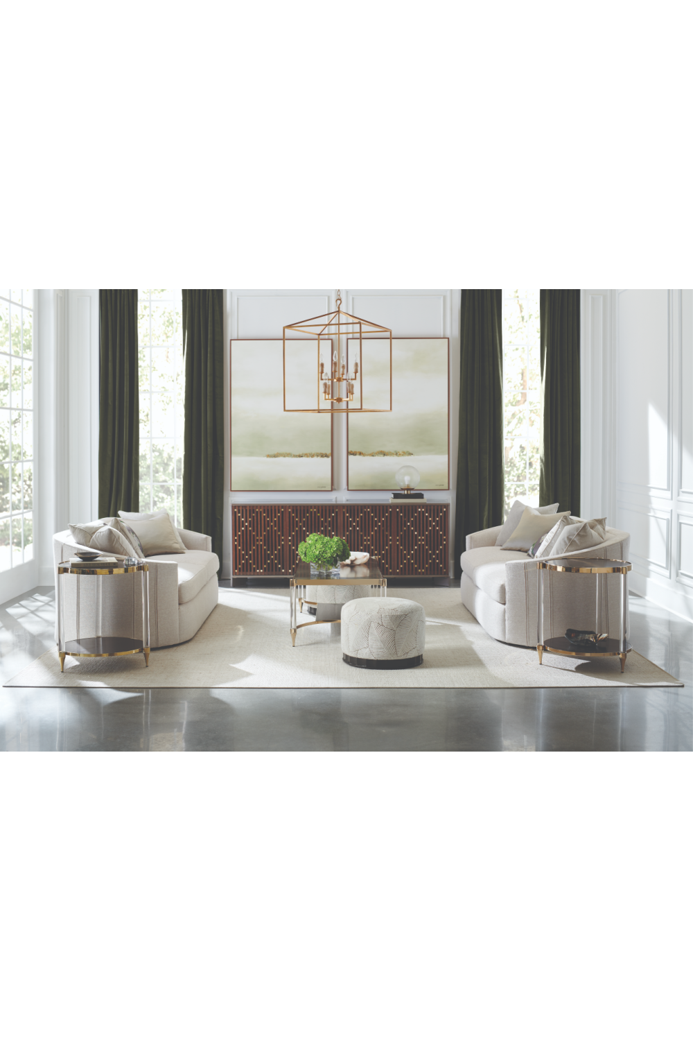 Checkerboard Modern Coffee Table | Caracole Check Mate | Caracole.eu.com