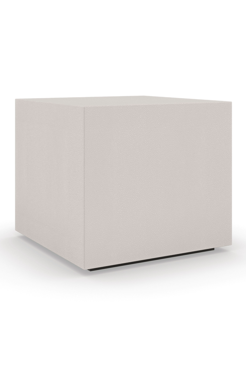 Shagreen Cube Cocktail Table | Caracole Solid Ground | Caracole.eu.com