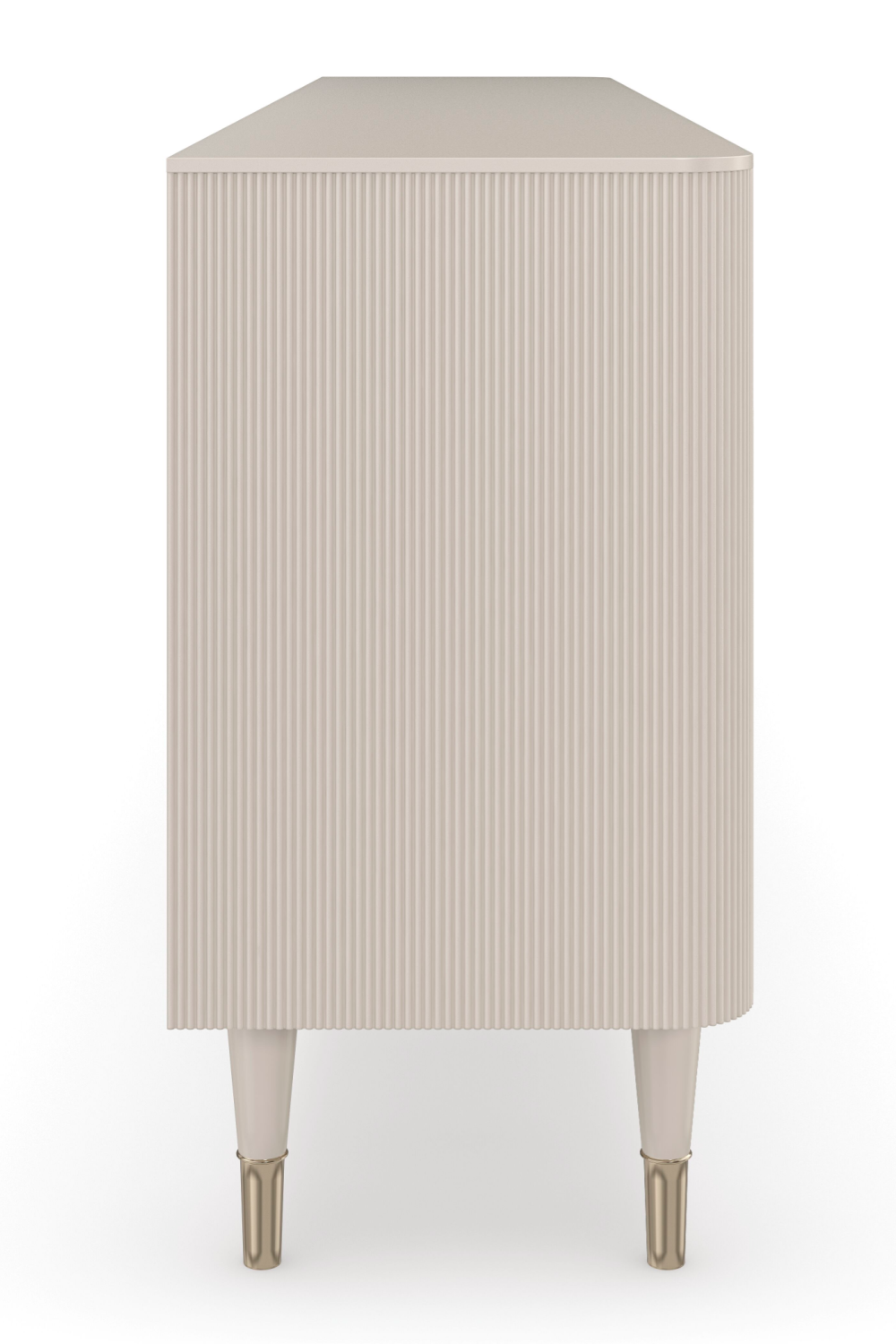 Taupe Reeded TV Cabinet | Caracole Love Lines | Caracole.EU.com