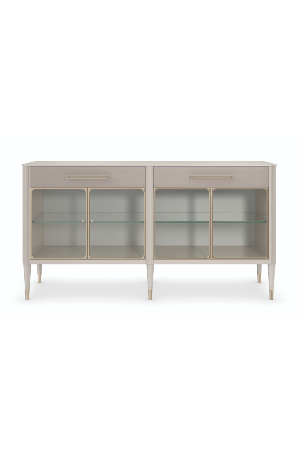 Glass Door Modern Sideboard | Caracole Love Interest | Caracole.eu.com