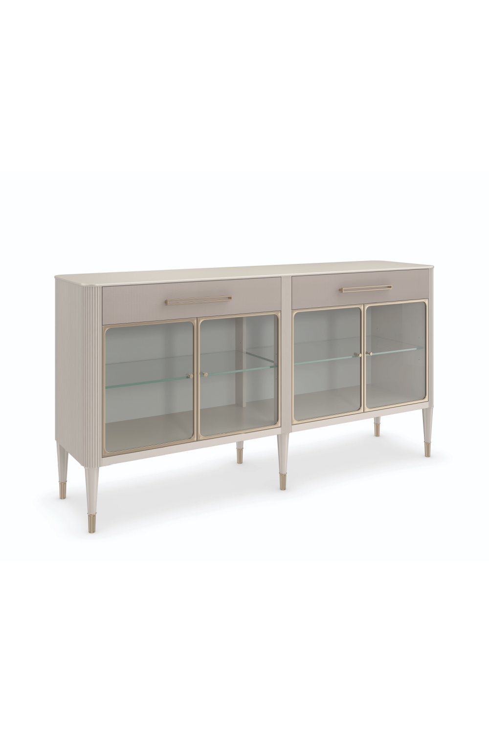 Glass Door Modern Sideboard | Caracole Love Interest | Caracole.eu.com