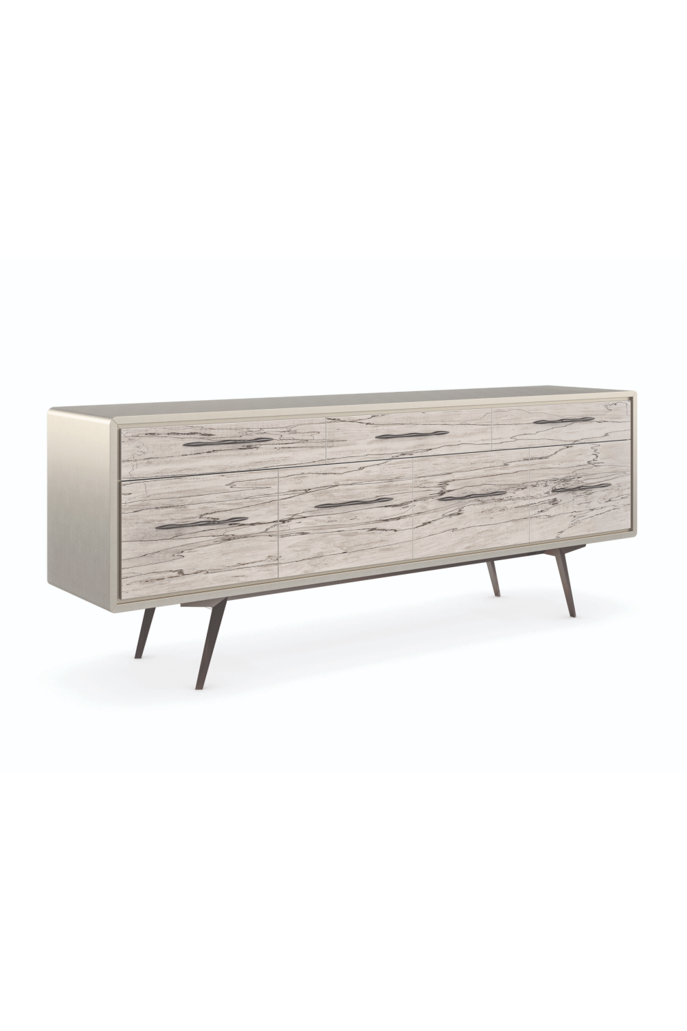 Spalted Maple Veneer Sideboard | Caracole Highs And Lows | Caracole.eu.com