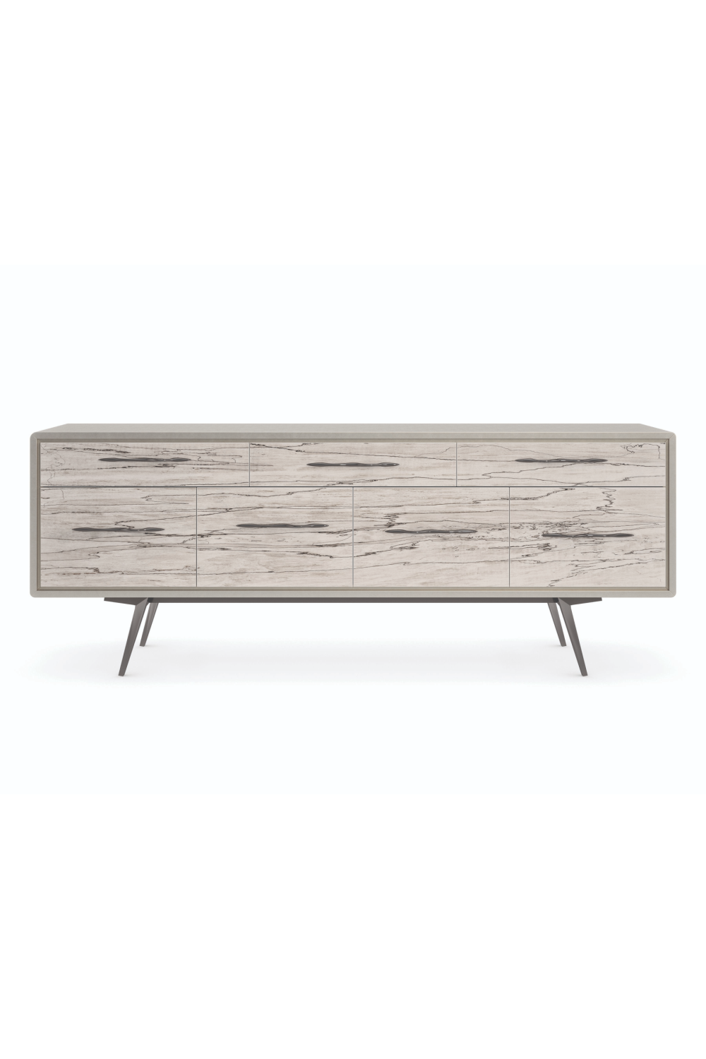 Spalted Maple Veneer Sideboard | Caracole Highs And Lows | Caracole.eu.com