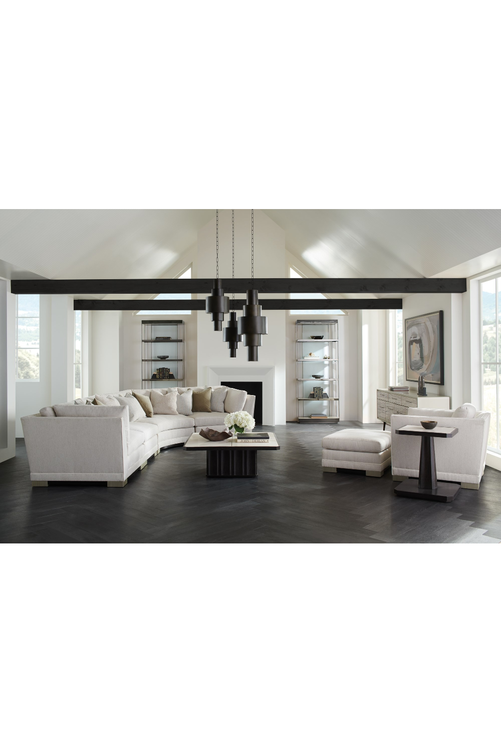 Spalted Maple Veneer Sideboard | Caracole Highs And Lows | Caracole.eu.com