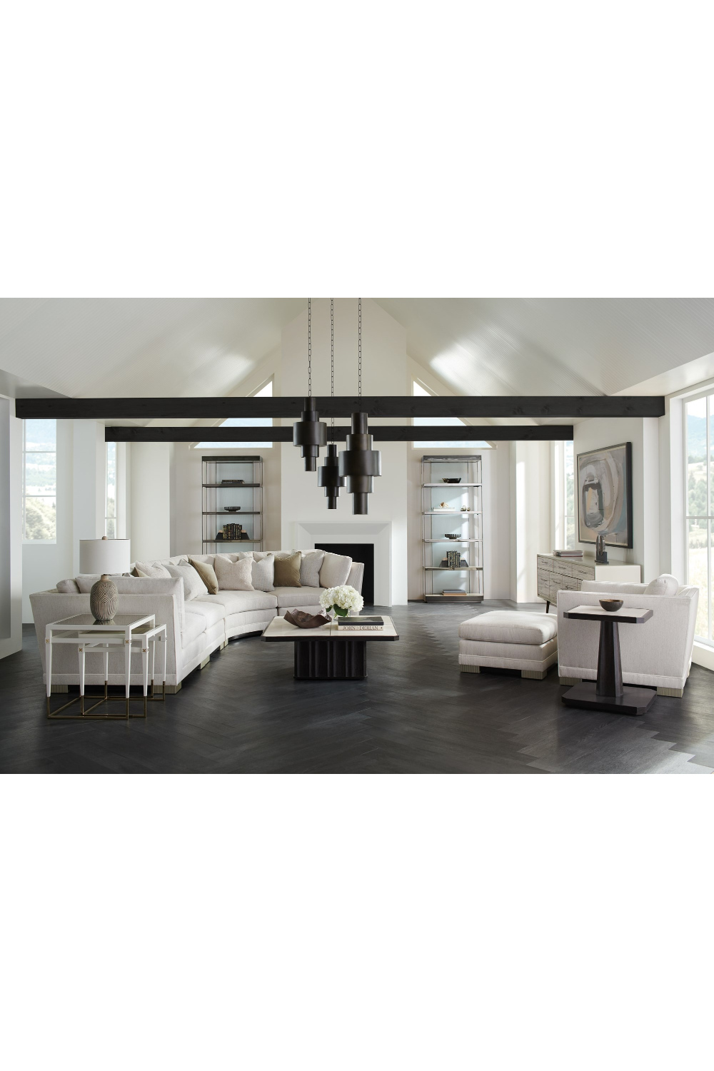 Spalted Maple Veneer Sideboard | Caracole Highs And Lows | Caracole.eu.com