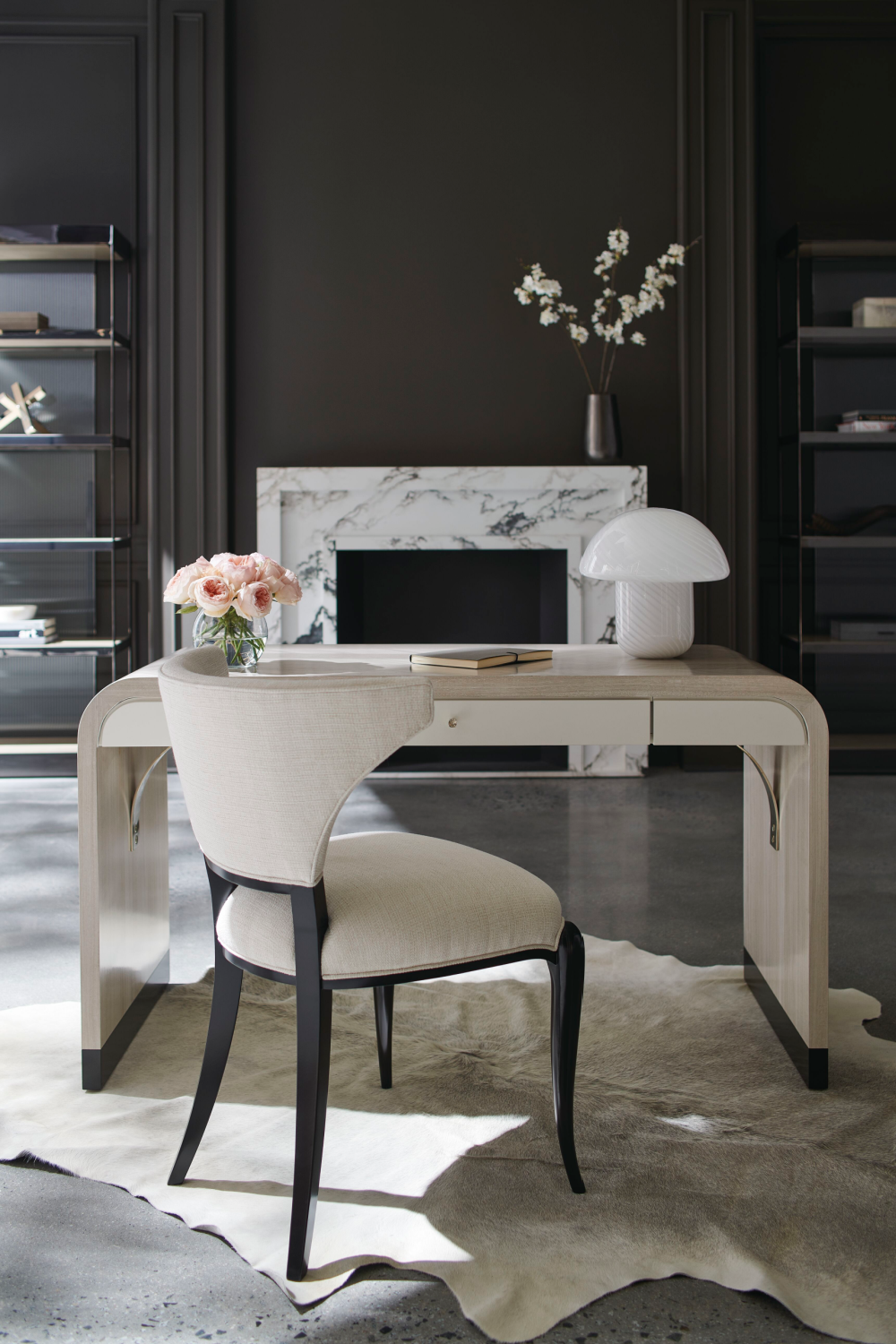 Bronze Framed Display Cabinet | Caracole Shelf Life | Caracole.eu.com