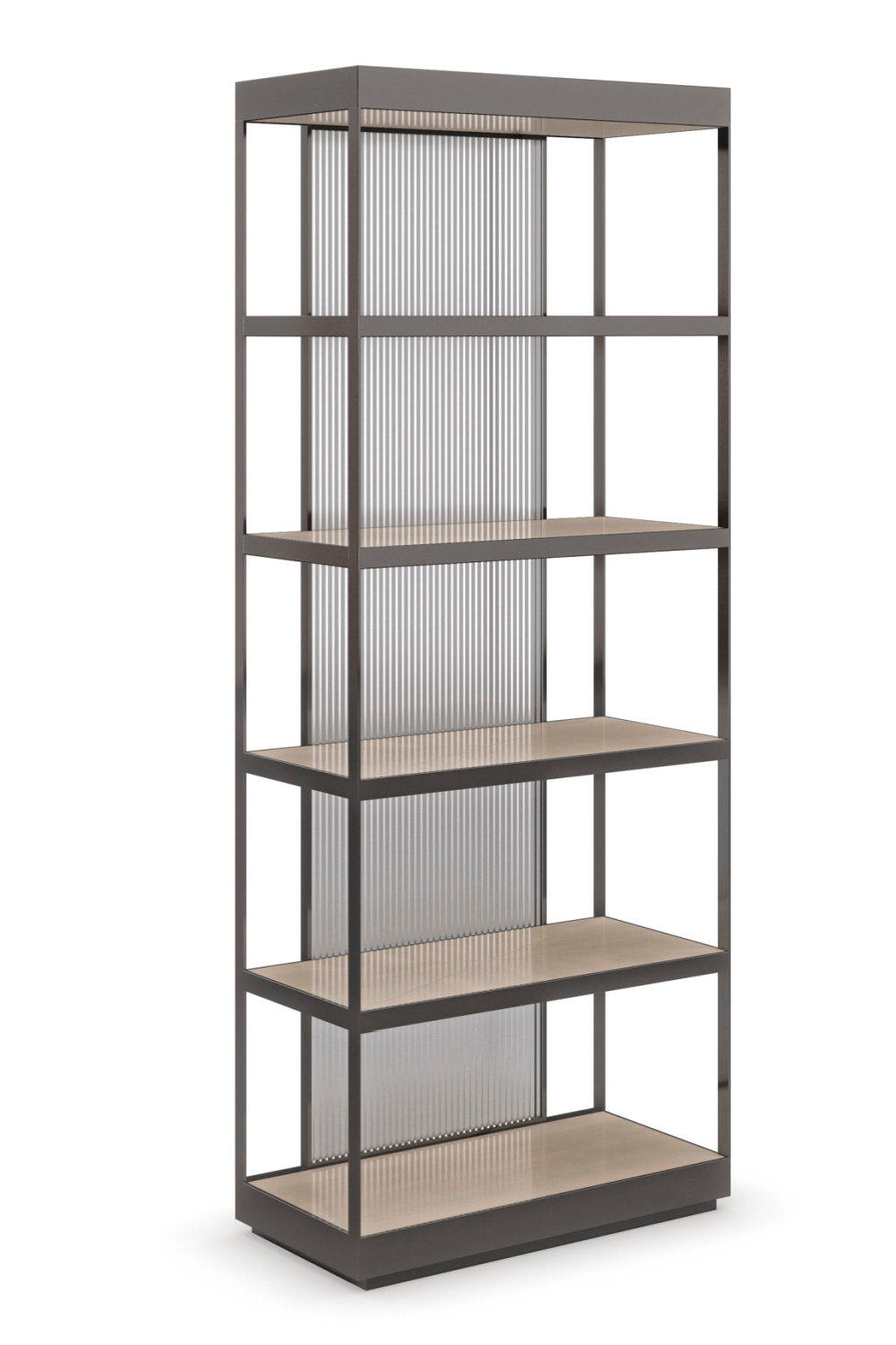 Bronze Framed Display Cabinet | Caracole Shelf Life | Caracole.eu.com