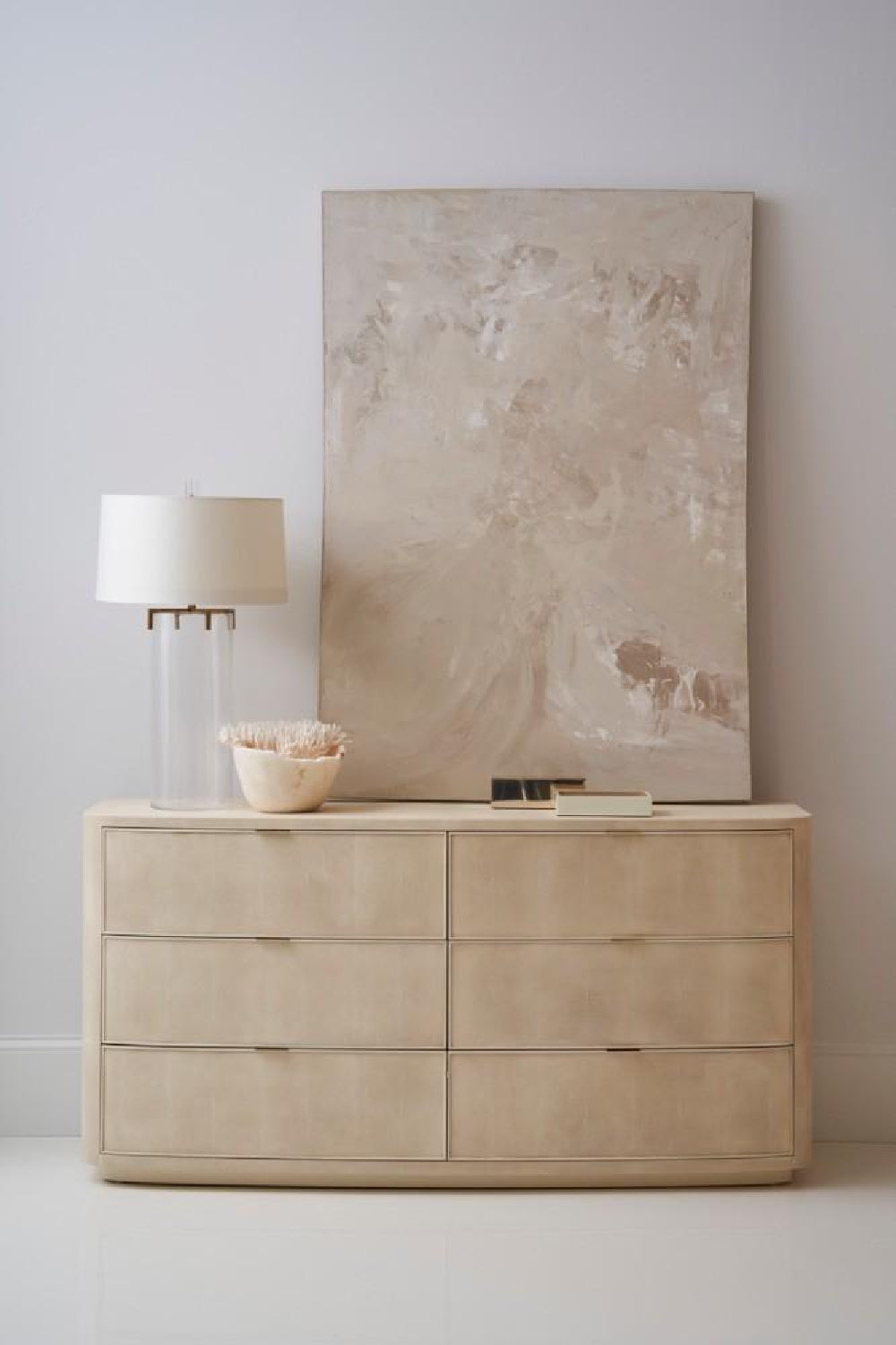 Cream Shagreen Dresser | Caracole Simply Perfect | Caracole.eu.com