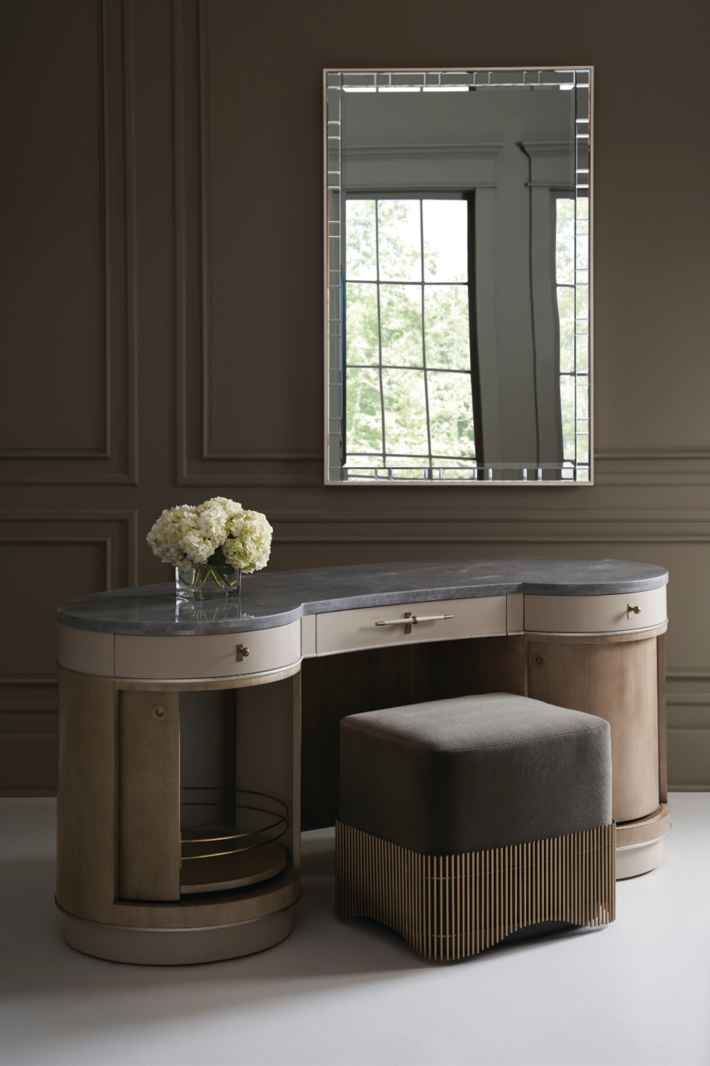 Swivel Shelf Dressing Table | Caracole Vanity Fair | Caracole.eu.com