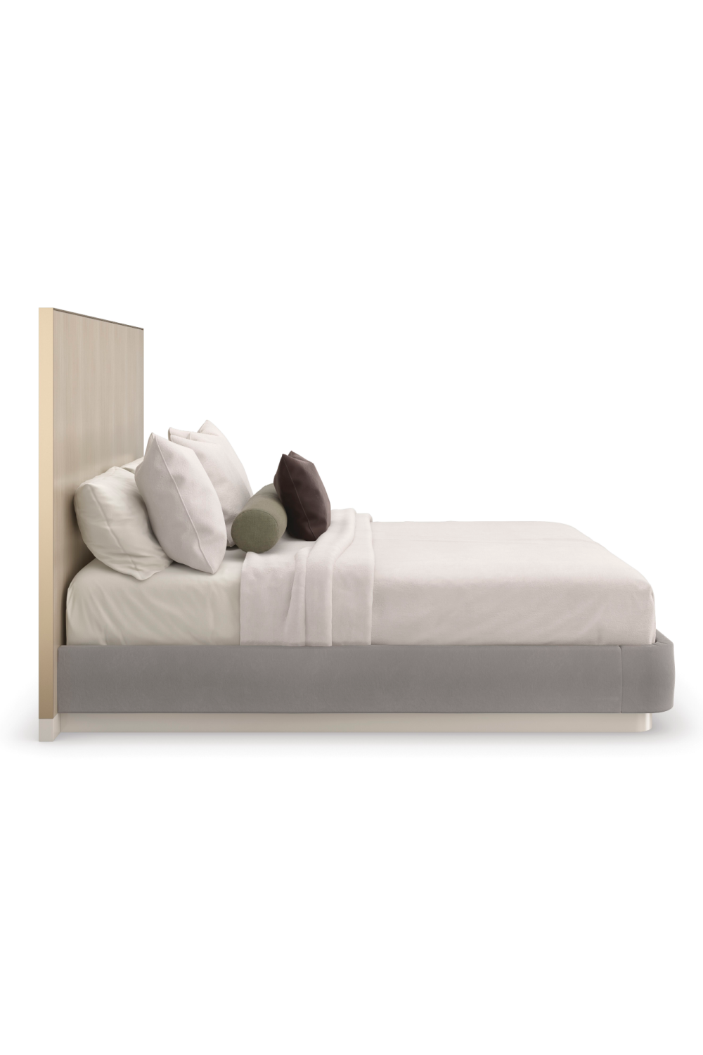 Gray Minimalist Bed | Caracole Dream Chaser | Caracole.eu.com