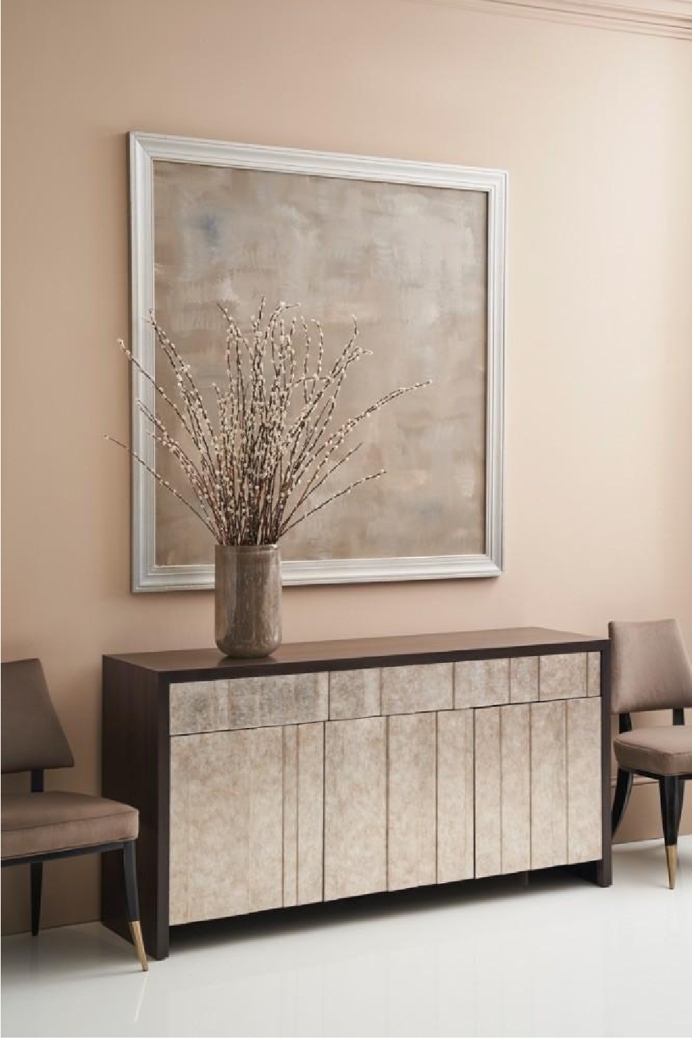 Silver Leaf Sideboard | Caracole Golden Hour | Caracole.eu.com