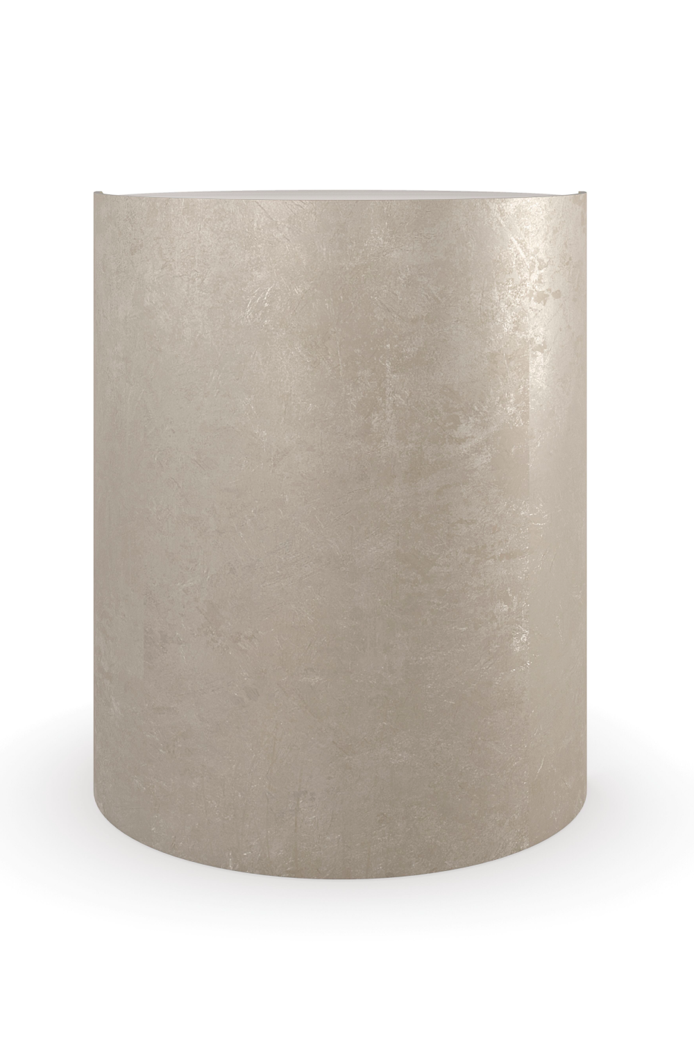 Spiral Silver Leaf Side Table | Caracole Nautilus | Caracole.eu.com