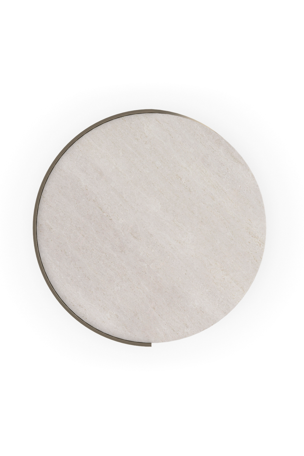 Spiral Silver Leaf Side Table | Caracole Nautilus | Caracole.eu.com