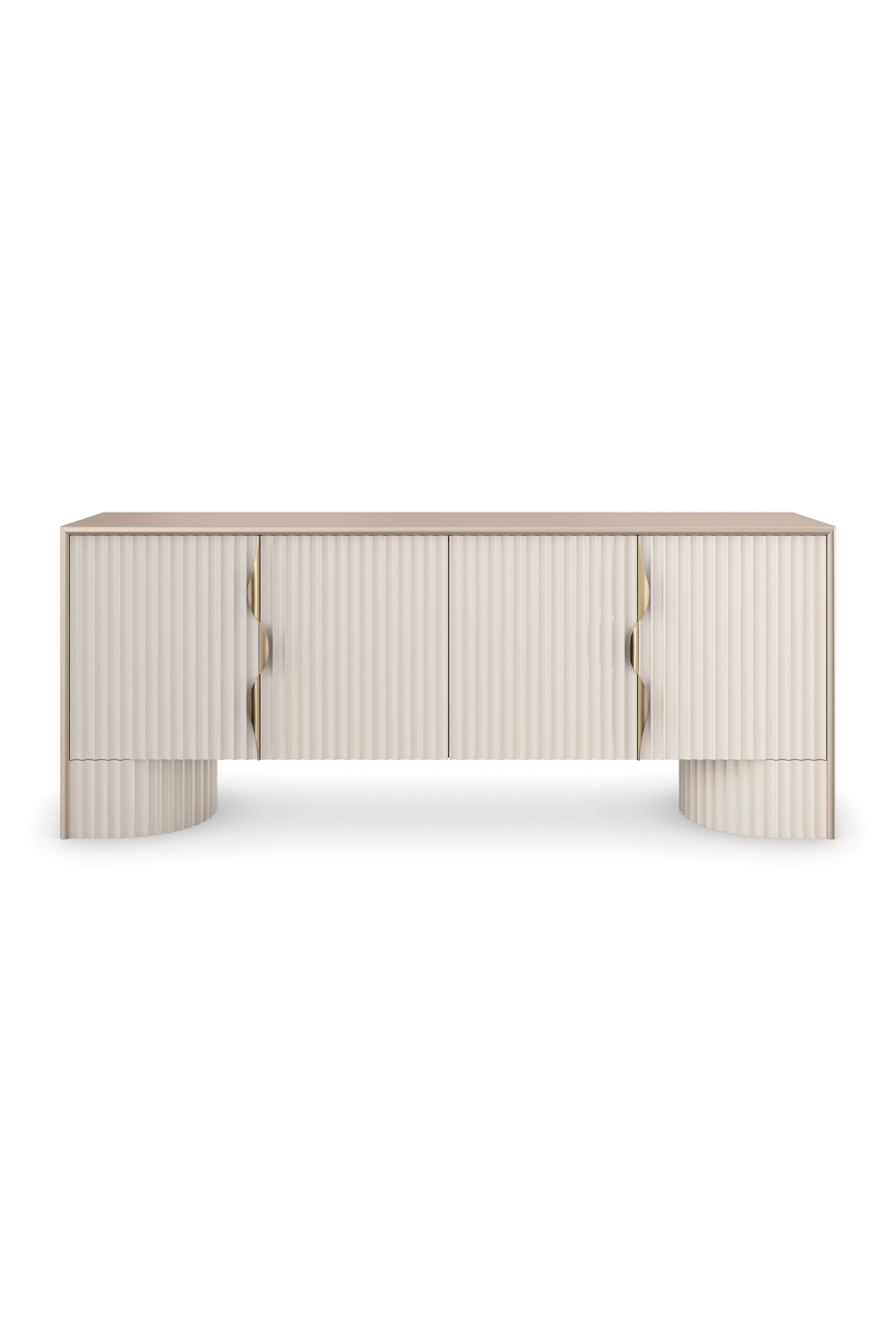 Neutral-Hued Modern Sideboard | Caracole Conrinthian | Caracole.eu.com