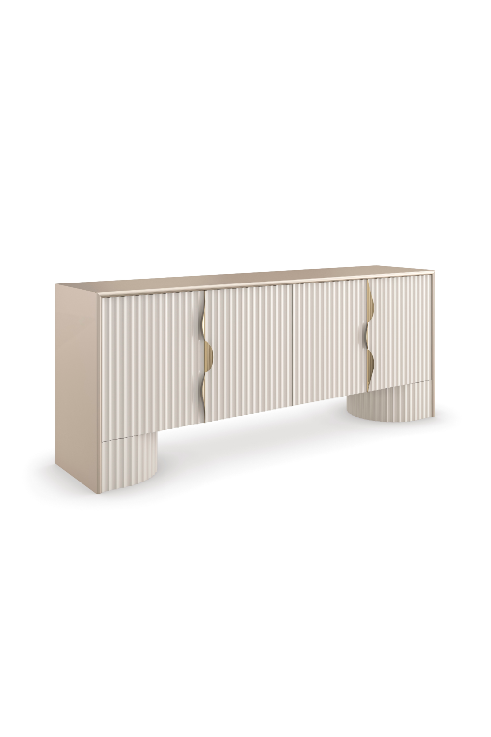 Neutral-Hued Modern Sideboard | Caracole Conrinthian | Caracole.eu.com