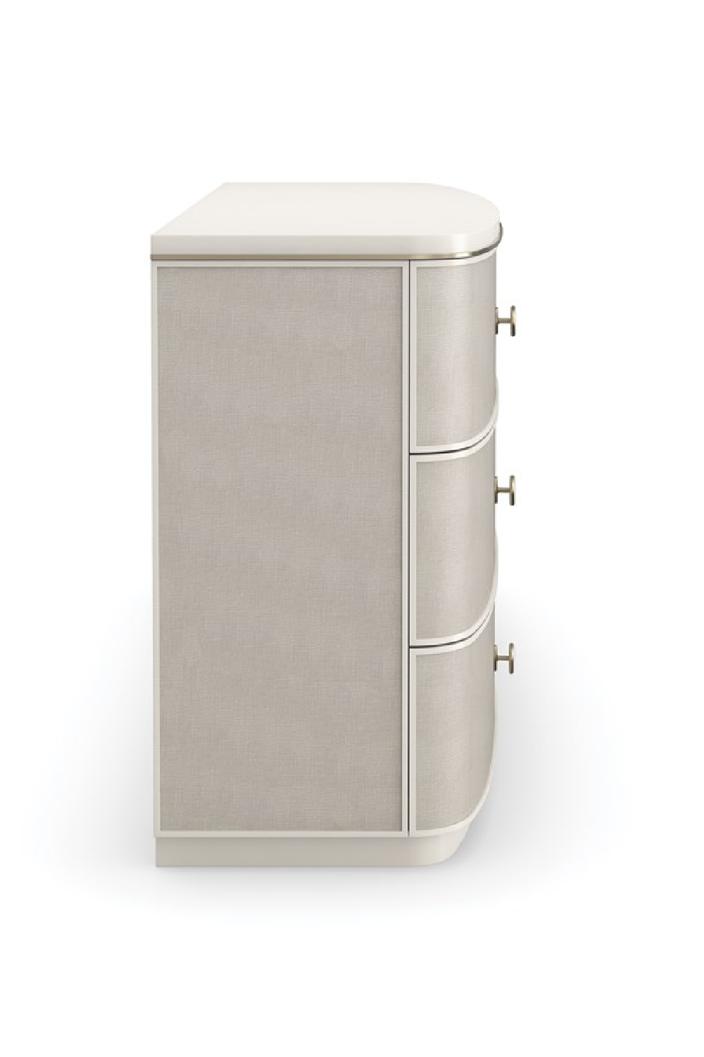 Cream Linen 6-Drawer Dresser | Caracole Lyon | Caracole.eu.com