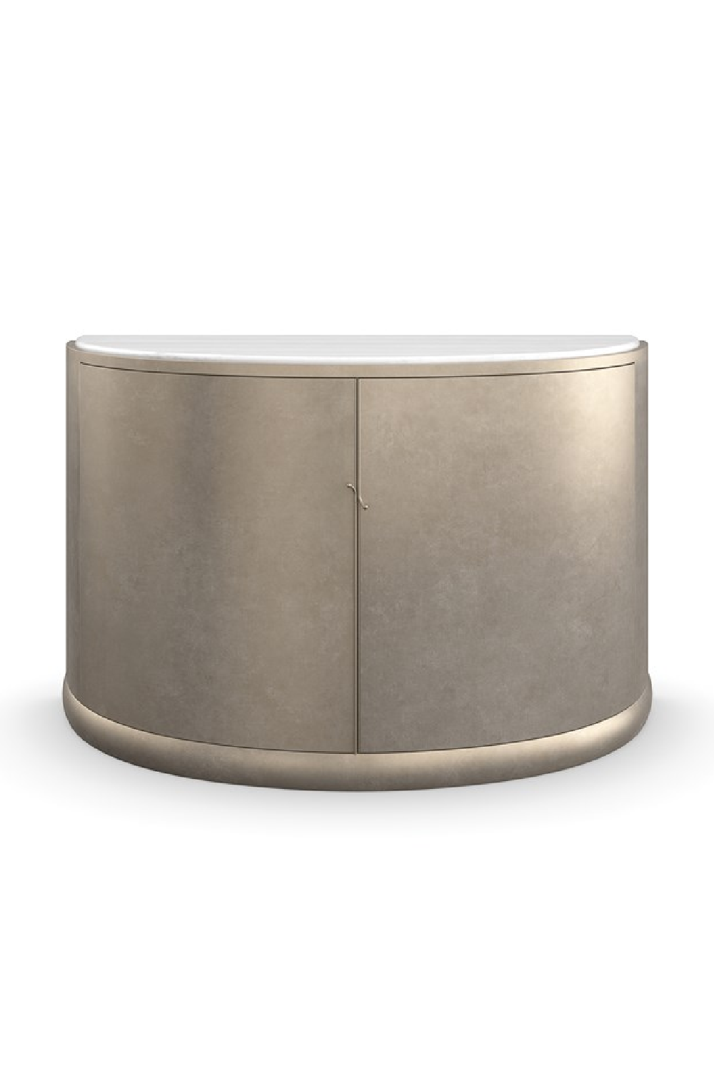 Gold Curved 2-Door Sideboard | Caracole Meridian | Caracole.eu.com