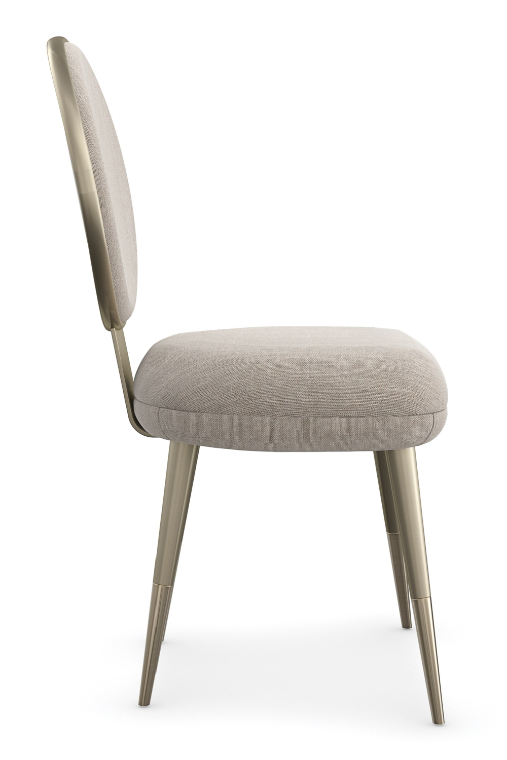 Beige Upholstered Dining Chair | Caracole Apollo | Caracole.eu.com