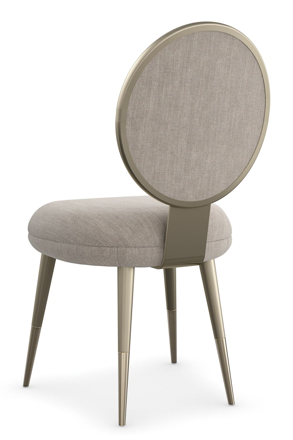 Beige Upholstered Dining Chair | Caracole Apollo | Caracole.eu.com