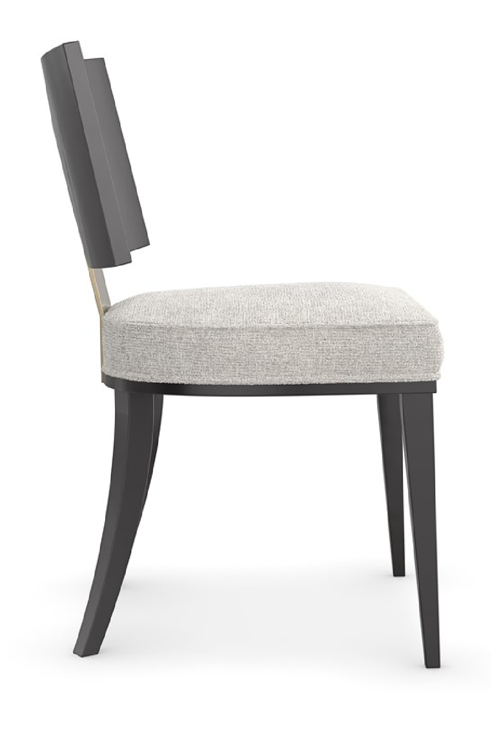 Black Bentwood Dining Chair (2) | Caracole Champagne | Caracole.eu.com