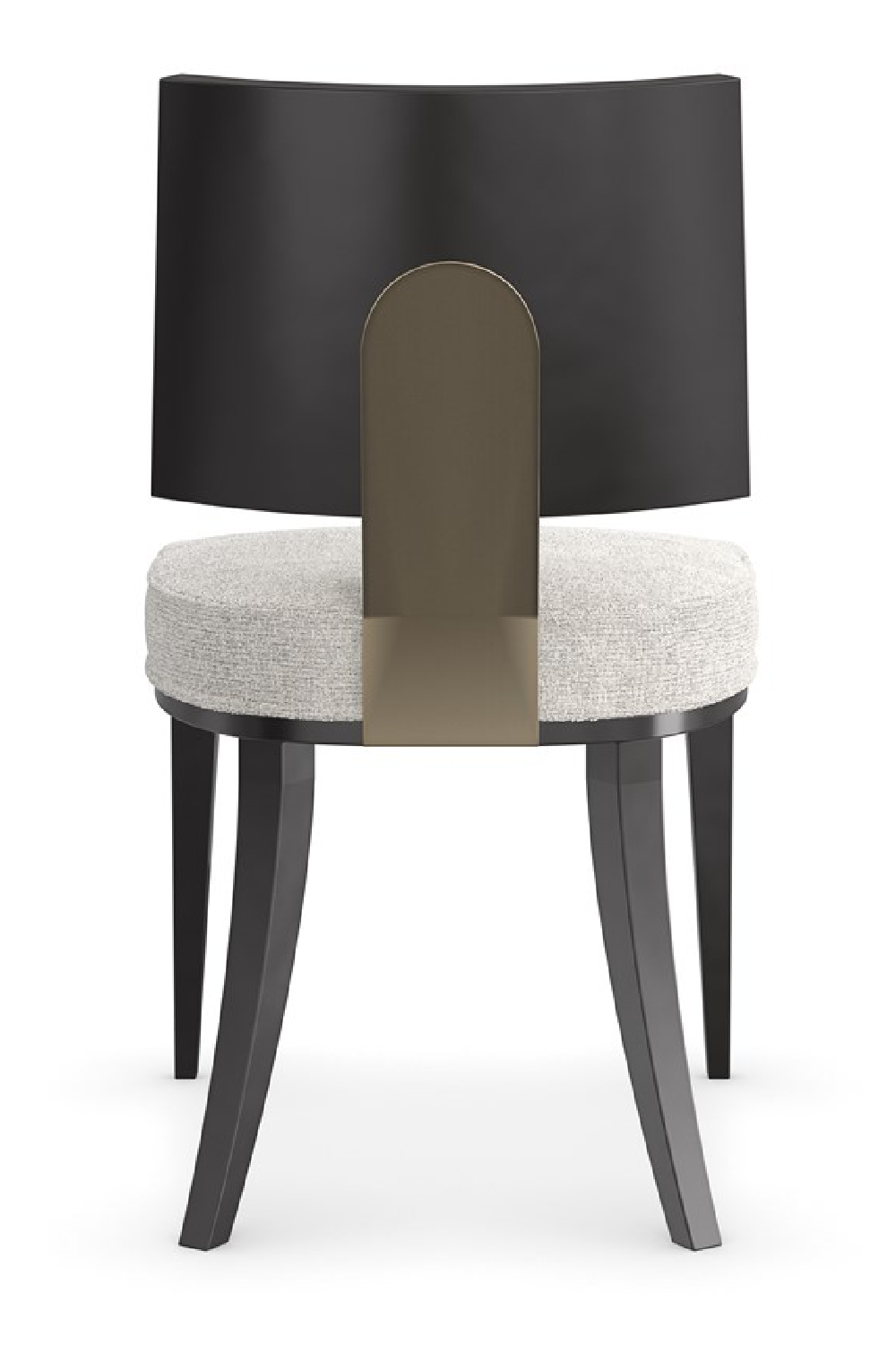 Black Bentwood Dining Chair (2) | Caracole Champagne | Caracole.eu.com