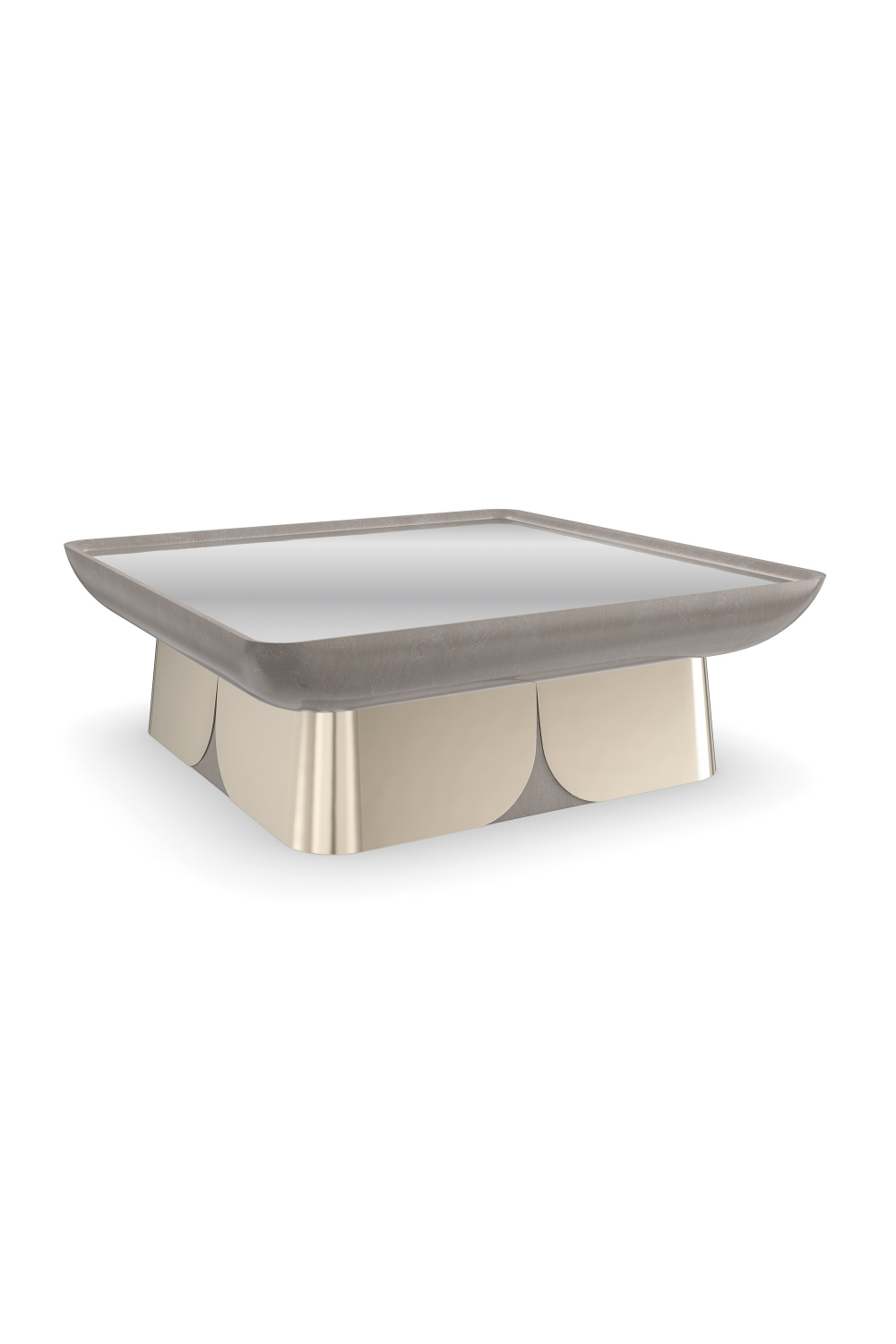 Square Mirror Coffee Table | Caracole Zenith | Caracole.eu.com