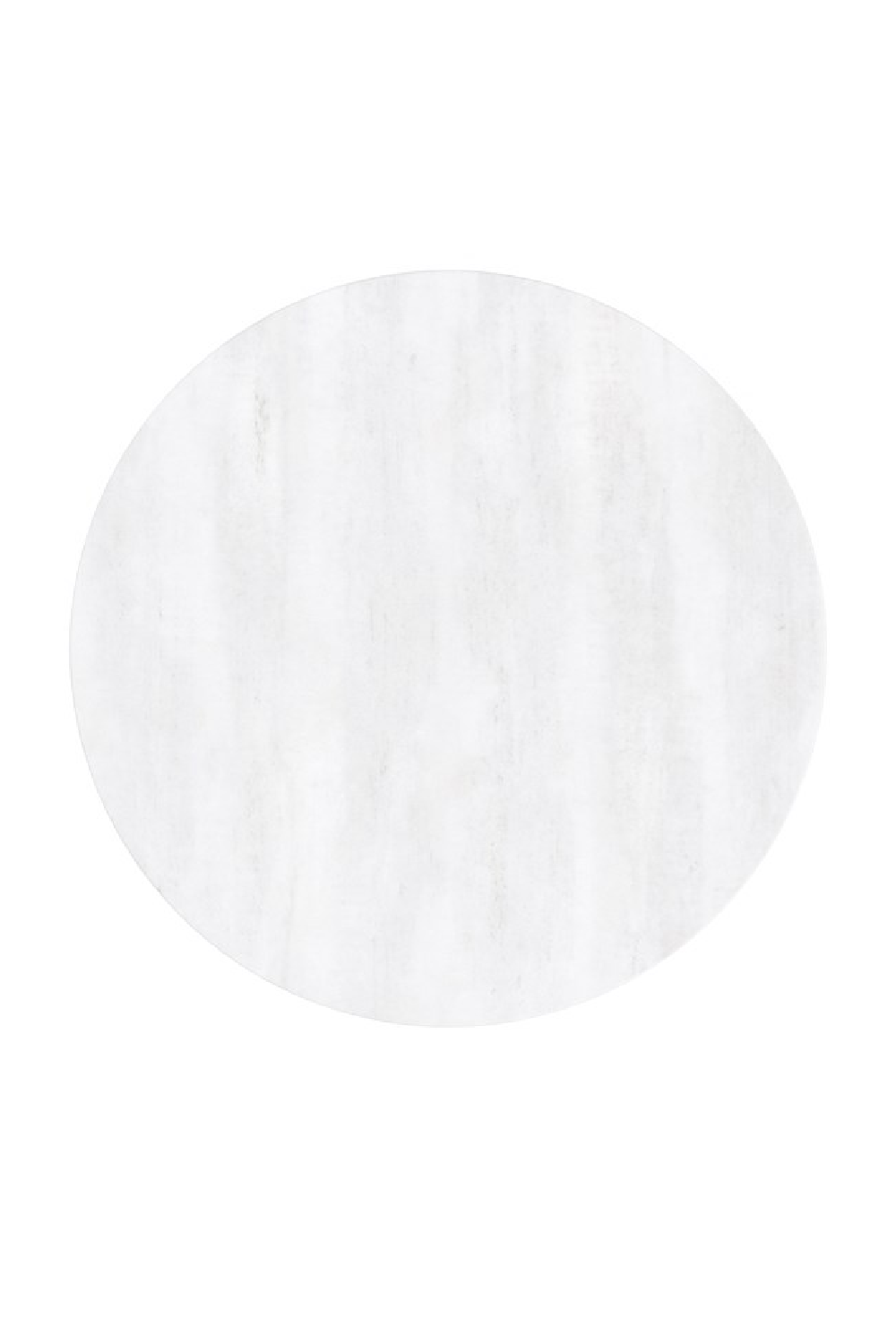 White Stone Pedestal Side Table | Caracole Beta | Caracole.eu.com