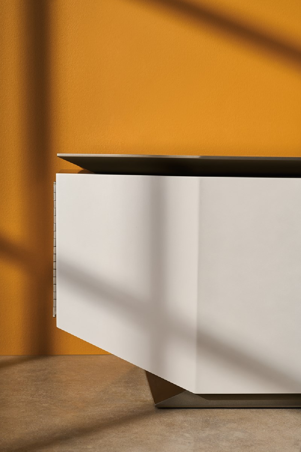 Metallic Modern Media Unit | Caracole Axis | Caracole.eu.com