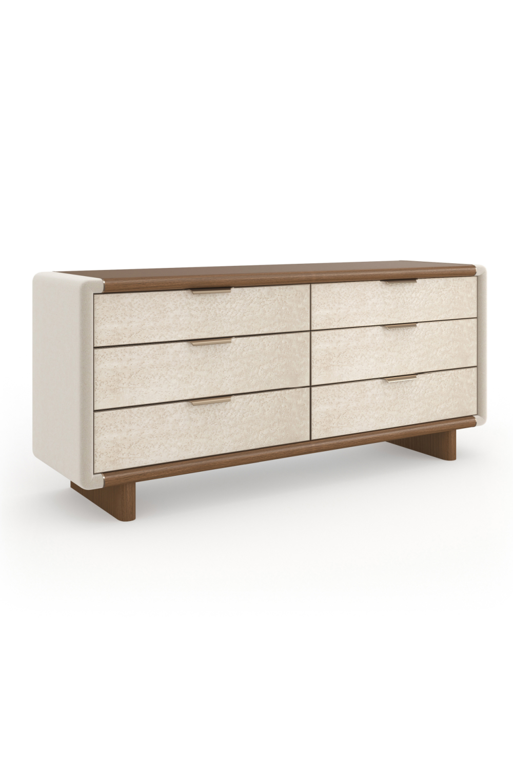 Suede Side 6-Drawer Dresser | Caracole Botero | Caracole.eu.com