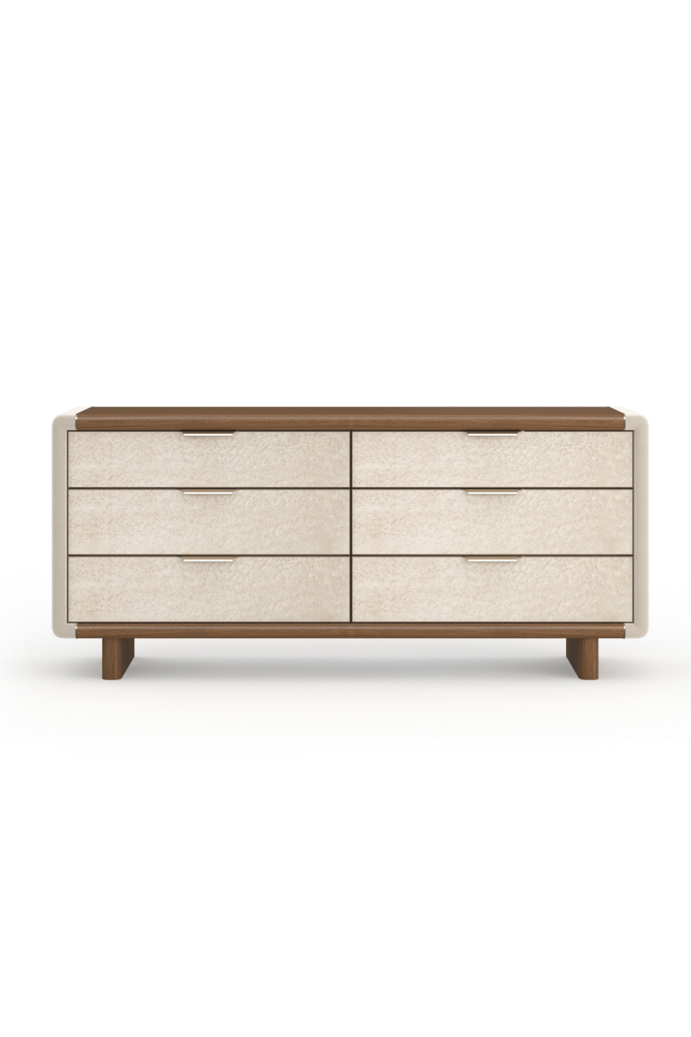 Suede Side 6-Drawer Dresser | Caracole Botero | Caracole.eu.com
