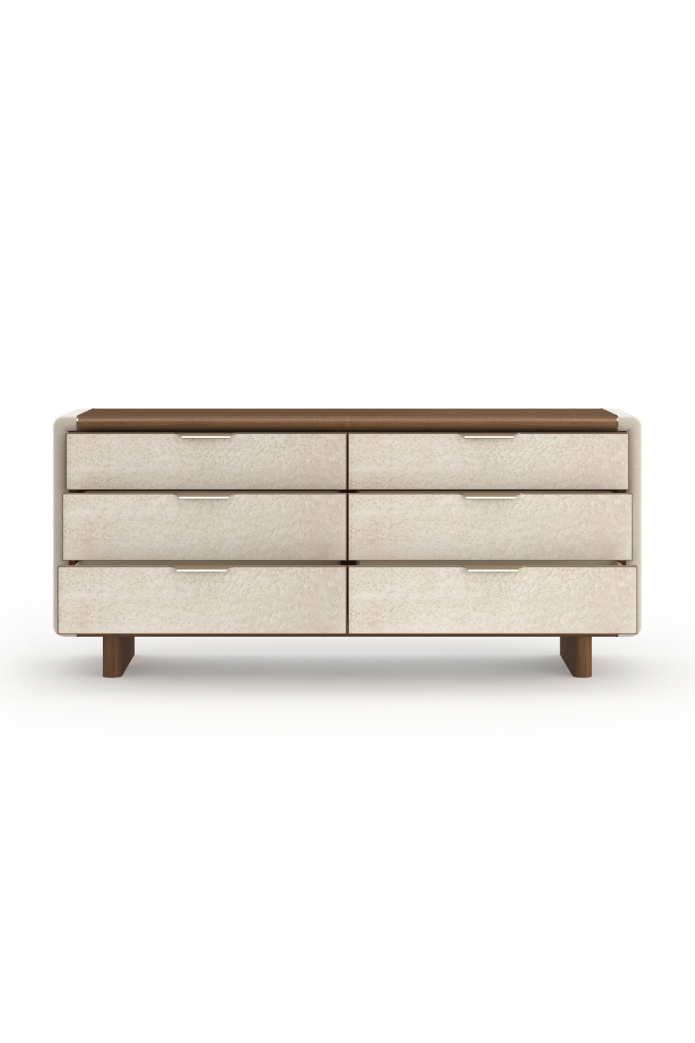 Suede Side 6-Drawer Dresser | Caracole Botero | Caracole.eu.com
