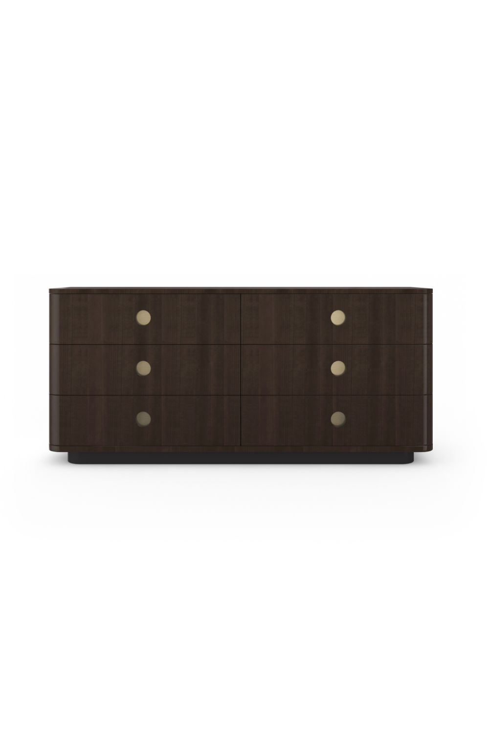 Dark Brown 6-Drawer Dresser | Caracole Bachelor | Caracole.eu.com
