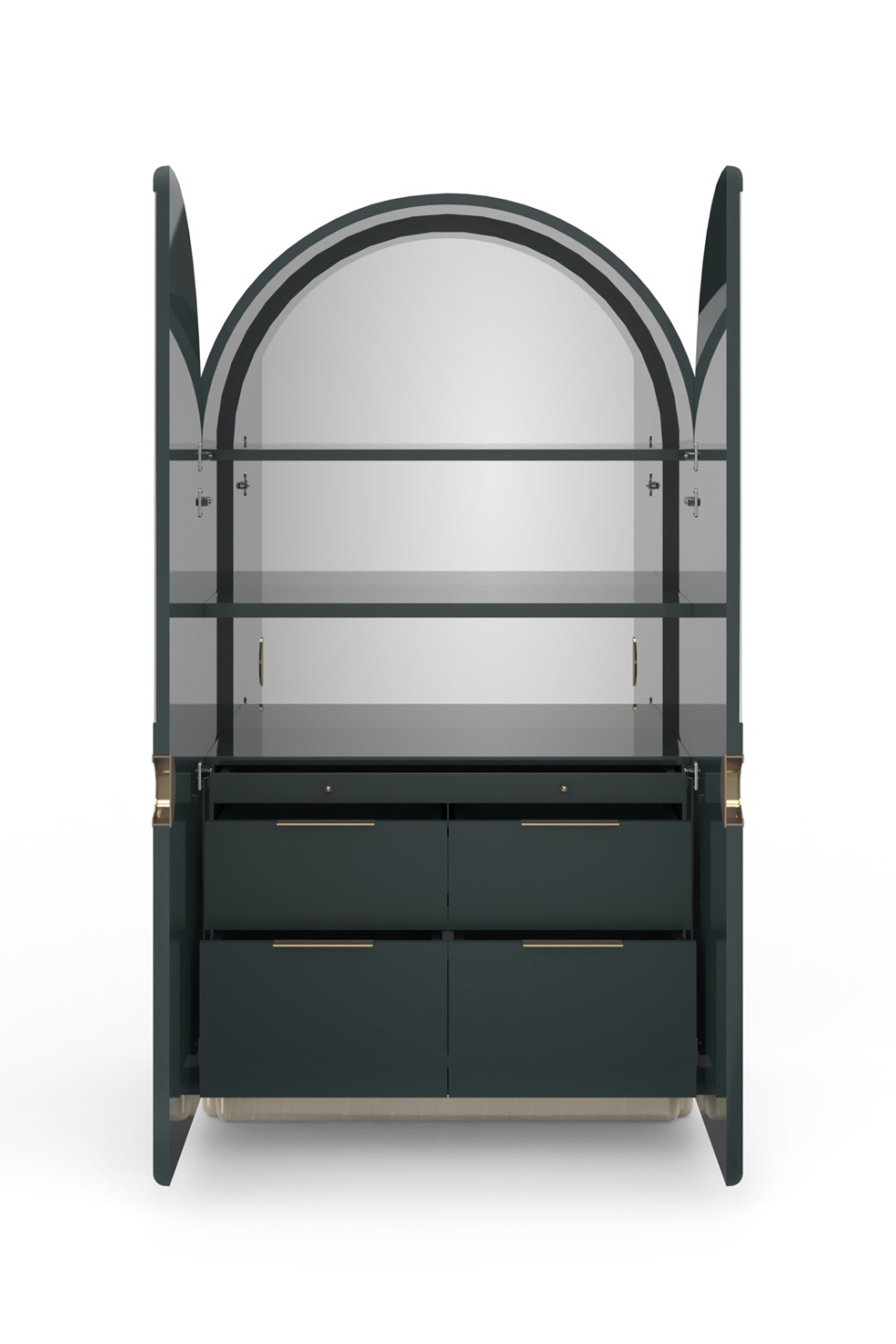 Arched 2-Door Cabinet | Caracole Gelee | Caracole.eu.com