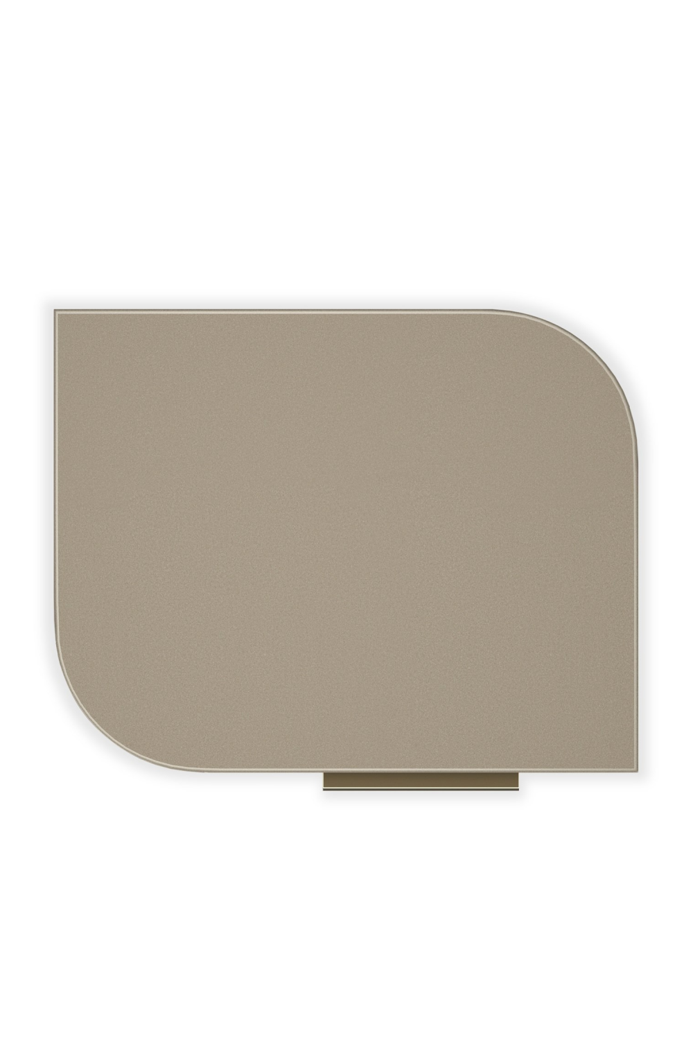 Silver Gloss 2-Drawer Nightstand | Caracole Oblique | Caracole.eu.com