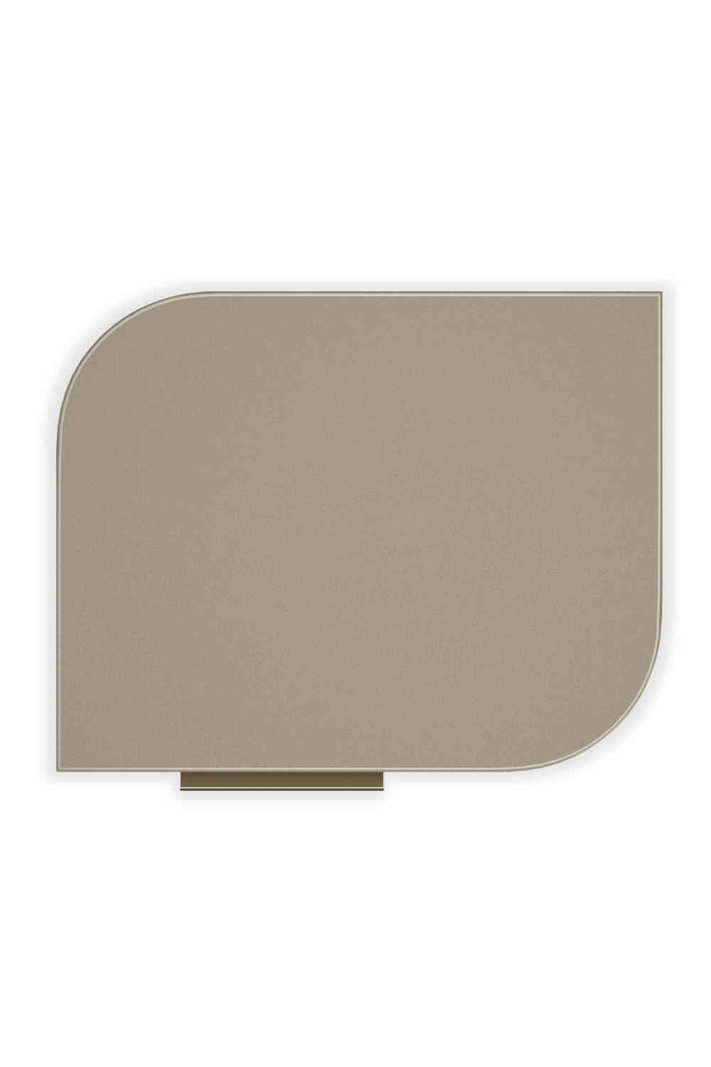 Silver Gloss 2-Drawer Nightstand | Caracole Oblique | Caracole.eu.com