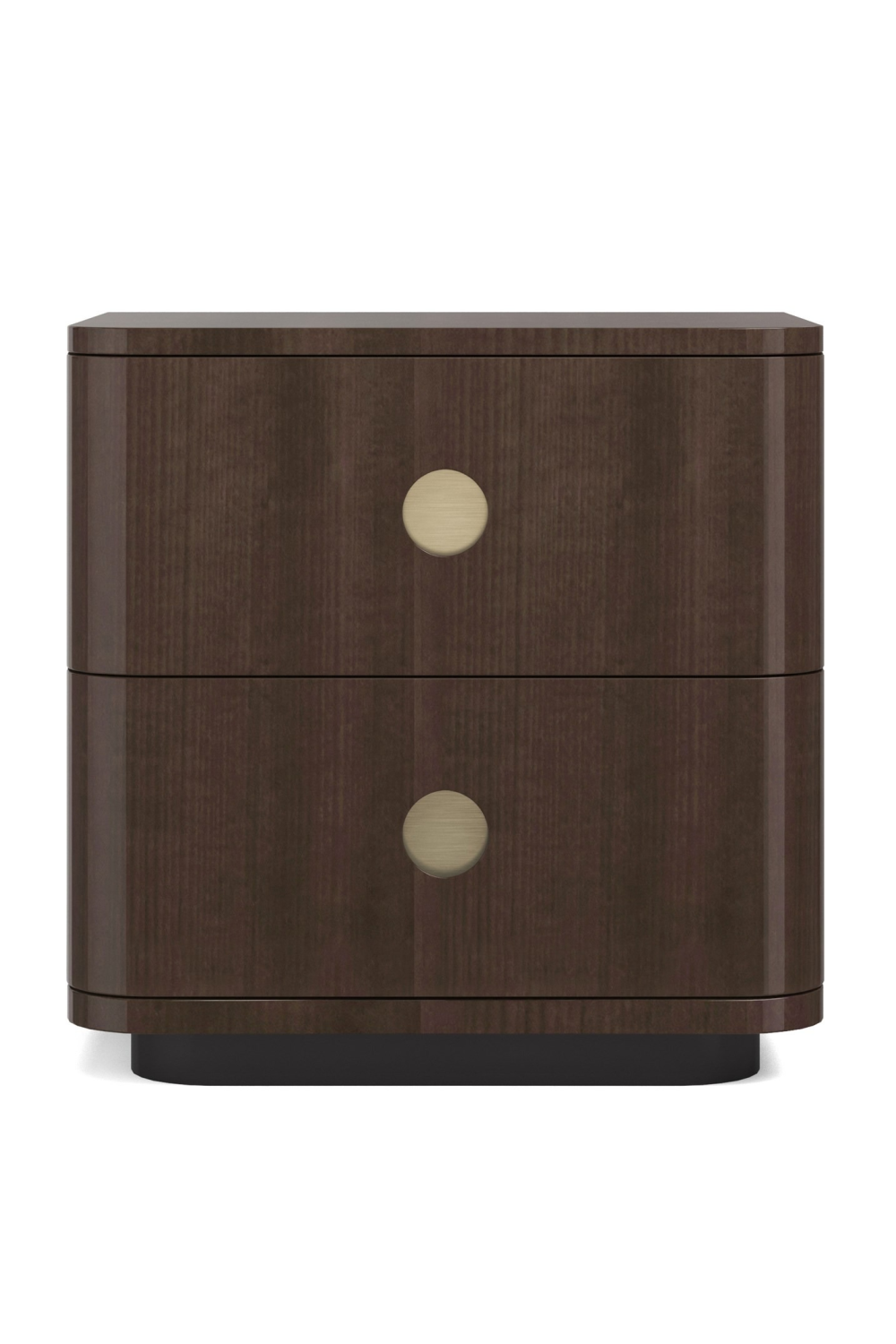 Brown Wooden Nightstand | Caracole Bachelor | Caracole.eu.com