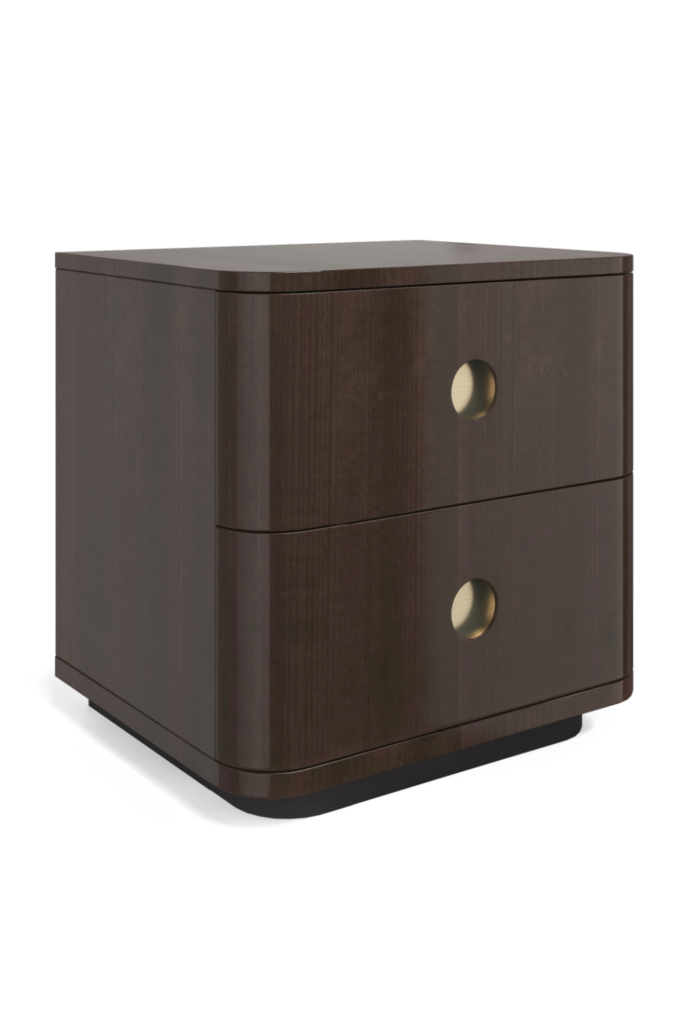 Brown Wooden Nightstand | Caracole Bachelor | Caracole.eu.com
