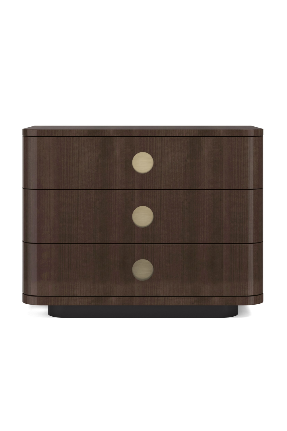 Brown Wooden Nightstand | Caracole Bachelor | Caracole.eu.com