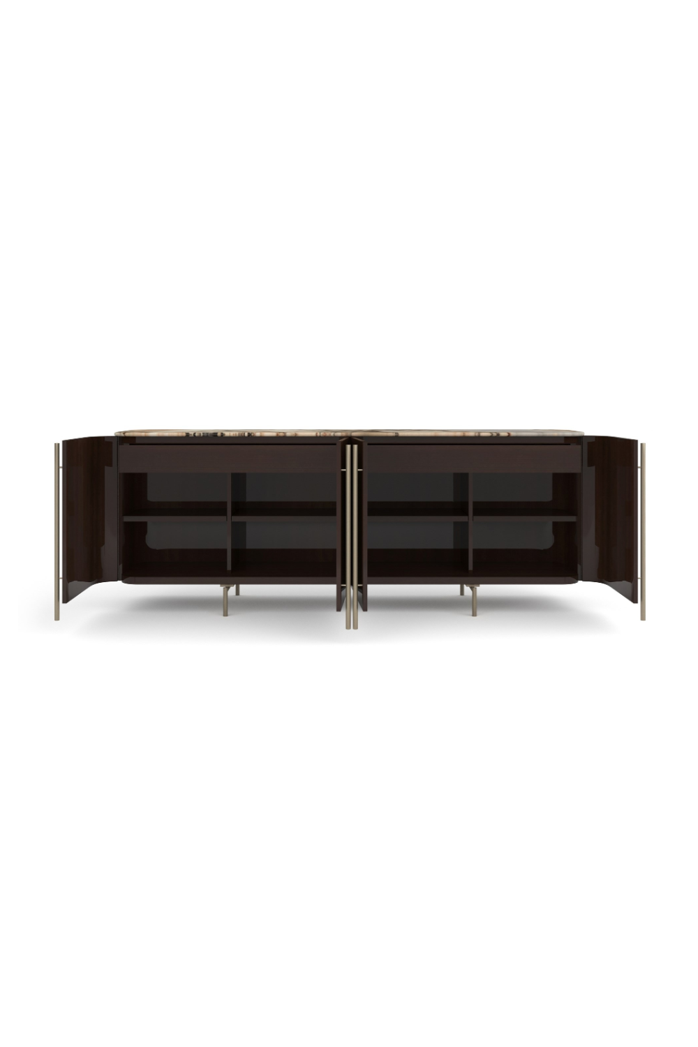 Oval 4-Door Sideboard | Caracole Vena | Caracole.eu.com